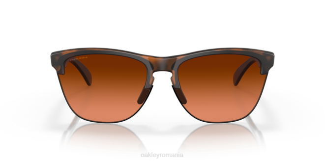 Oakley lentile prizm maro gradient, rama broasca testoasa maro mat frogskins lite ochelari 620J214