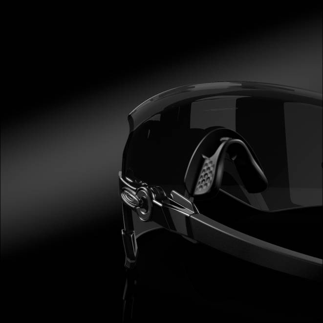 Oakley lentile prizm negre, cadru negru lustruit kato ochelari 620J982