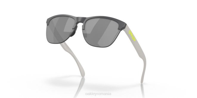 Oakley lentile prizm negre, rama gri inchis mat frogskins lite ochelari 620J215