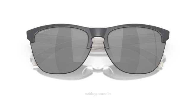 Oakley lentile prizm negre, rama gri inchis mat frogskins lite ochelari 620J215