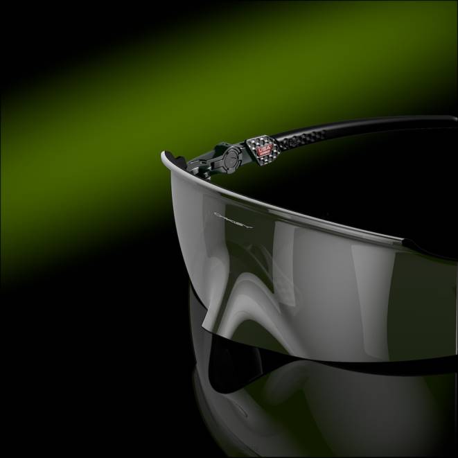 Oakley lentile prizm negre, rama verde vanator kato ochelari 620J990