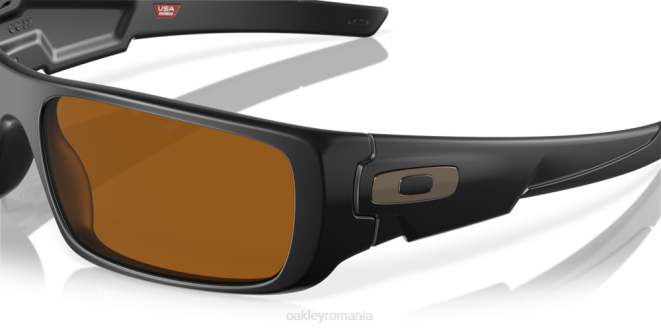 Oakley Lentile bronz închis, cadru negru mat arbore cotit ochelari 620J250