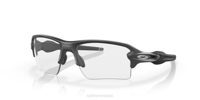 Oakley Lentile fotocromatice cu iridiu clar până la negru, cadru din oțel flak 2.0 xl ochelari 620J128
