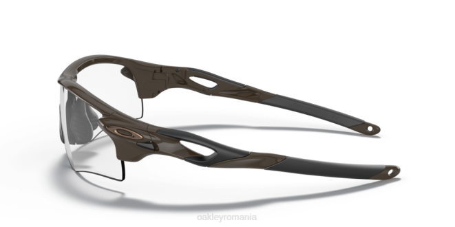 Oakley Lentile fotocromatice cu iridiu clar până la negru, cadru măsliniu cale de blocare radar (potrivire joasă a podului) ochelari 620J711