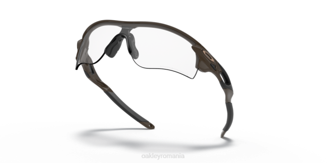 Oakley Lentile fotocromatice cu iridiu clar până la negru, cadru măsliniu cale de blocare radar (potrivire joasă a podului) ochelari 620J711