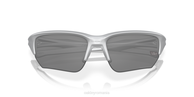 Oakley Lentile fotocromatice cu iridiu clar până la negru, ramă argintie flak beta (potrivire low bridge) ochelari 620J923