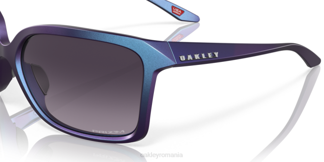 Oakley Lentile gradient gri prizm, cadru color Shift cyan/violet mat wildrye ochelari 620J293