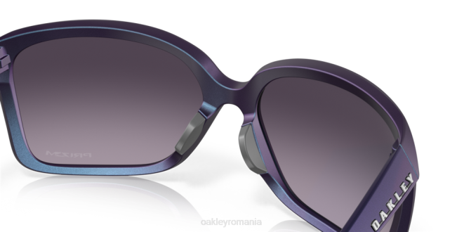 Oakley Lentile gradient gri prizm, cadru color Shift cyan/violet mat wildrye ochelari 620J293