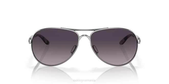 Oakley Lentile gradient gri prizm, cadru cromat lustruit părere ochelari 620J485