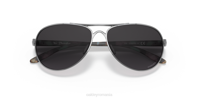 Oakley Lentile gradient gri prizm, cadru cromat lustruit rupător de egalitate ochelari 620J510