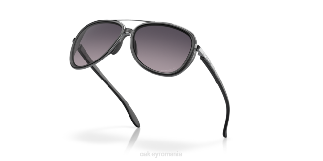 Oakley Lentile gradient gri prizm, cadru negru catifelat timp fracționat ochelari 620J439