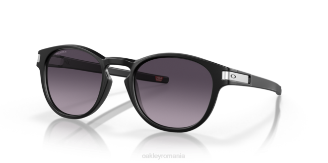 Oakley Lentile gradient gri prizm, cadru negru mat zăvor (potrivire cu punte joasă) ochelari 620J908