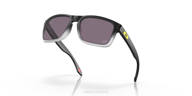 Oakley Lentile gri prizm, cadru decolorat negru mat Turul Franței 2022 Holbrook ochelari 620J653
