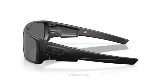 Oakley Lentile polarizate cu iridiu negru, cadru negru mat arbore cotit ochelari 620J252