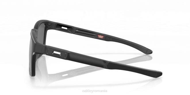 Oakley Lentile polarizate cu iridiu negru, cadru negru mat catalizator (potrivire cu punte joasă) ochelari 620J878