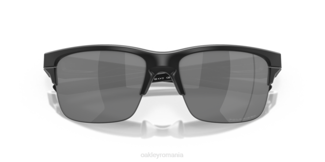 Oakley Lentile polarizate cu iridiu negru, cadru negru mat thinlink ochelari 620J895