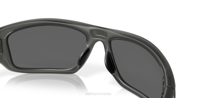 Oakley Lentile polarizate cu iridiu negru, rama fum gri mat supapă ochelari 620J776