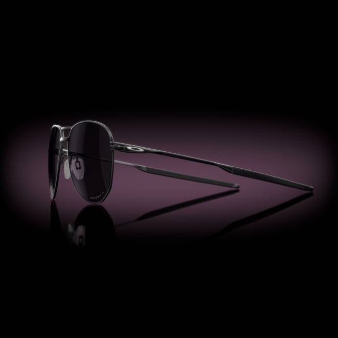 Oakley Lentile polarizate gri prizm, rama neagra satinata contrail ti ochelari 620J371