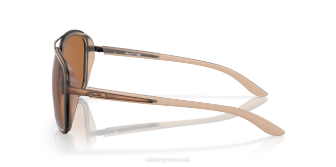 Oakley Lentile polarizate prizm bronz, rama sepia mata timp fracționat ochelari 620J442