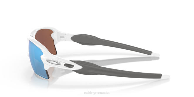 Oakley Lentile polarizate prizm deep water, cadru alb lustruit flak 2.0 xl ochelari 620J133