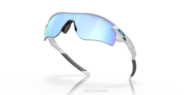 Oakley Lentile polarizate prizm deep water, cadru alb mat cale de blocare radar (potrivire joasă a podului) ochelari 620J719