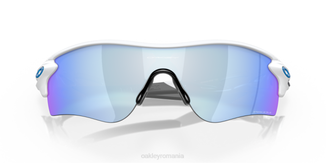 Oakley Lentile polarizate prizm deep water, cadru alb mat cale de blocare radar (potrivire joasă a podului) ochelari 620J719