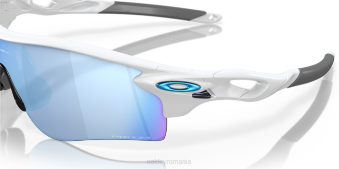Oakley Lentile polarizate prizm deep water, cadru alb mat cale de blocare radar (potrivire joasă a podului) ochelari 620J719