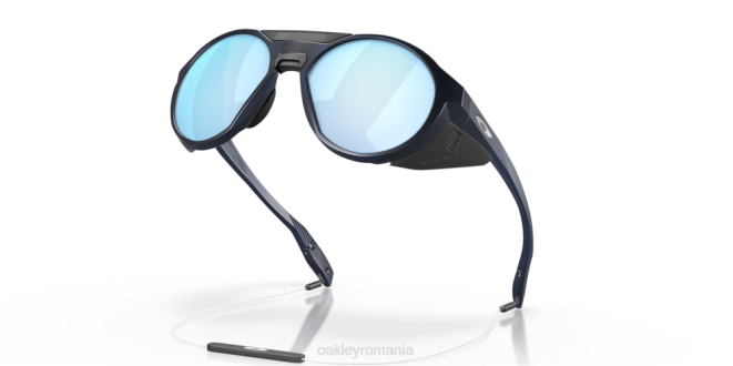 Oakley Lentile polarizate prizm deep water, cadru albastru translucid mat clifden ochelari 620J464