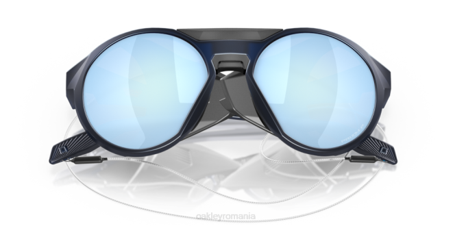 Oakley Lentile polarizate prizm deep water, cadru albastru translucid mat clifden ochelari 620J464