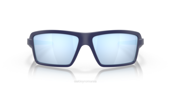 Oakley Lentile polarizate prizm deep water, cadru bleumarin mat cabluri ochelari 620J673
