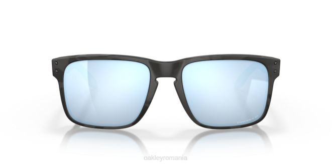 Oakley Lentile polarizate prizm deep water, cadru camo negru mat holbrook ochelari 620J70