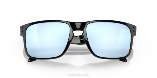 Oakley Lentile polarizate prizm deep water, cadru negru lustruit holbrook ochelari 620J51