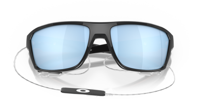 Oakley Lentile polarizate prizm deep water, rama cu cerneala neagra lovitură divizată ochelari 620J304
