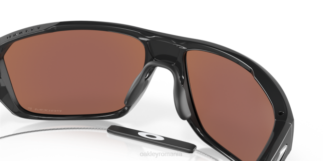 Oakley Lentile polarizate prizm deep water, rama cu cerneala neagra lovitură divizată ochelari 620J304