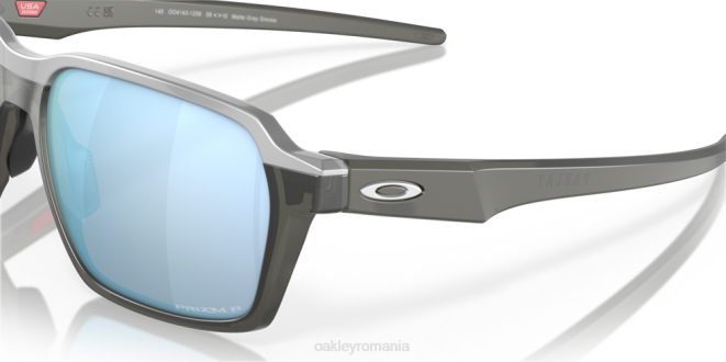 Oakley Lentile polarizate prizm deep water, rama fum gri mat pariu ochelari 620J521