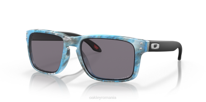Oakley Lentile polarizate prizm gri, rama sanctuary swirl colecția sanctuarului holbrook ochelari 620J650