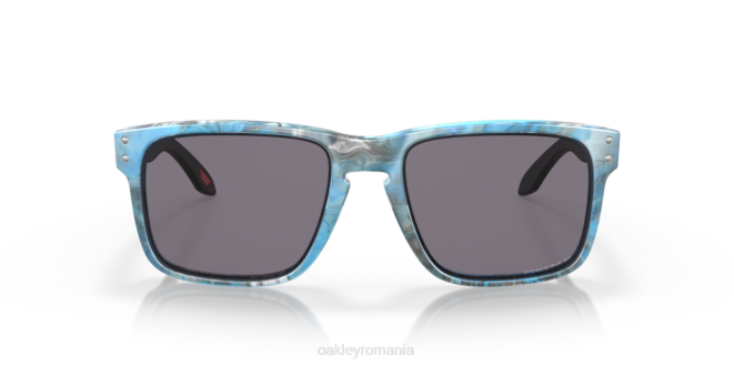Oakley Lentile polarizate prizm gri, rama sanctuary swirl colecția sanctuarului holbrook ochelari 620J650