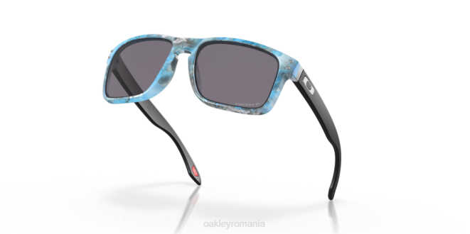 Oakley Lentile polarizate prizm gri, rama sanctuary swirl colecția sanctuarului holbrook ochelari 620J650