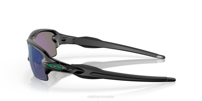 Oakley Lentile polarizate prizm jade, cadru negru mat flak 2.0 (podență joasă) ochelari 620J867