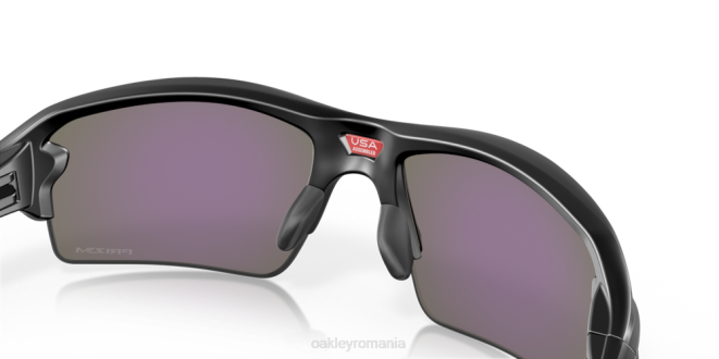 Oakley Lentile polarizate prizm jade, cadru negru mat flak 2.0 (podență joasă) ochelari 620J867