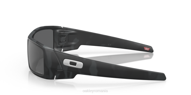Oakley Lentile polarizate prizm negre, cadru camo negru mat Canistră de benzină ochelari 620J321