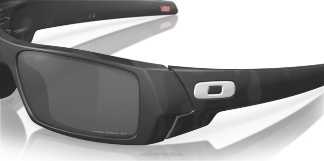 Oakley Lentile polarizate prizm negre, cadru camo negru mat Canistră de benzină ochelari 620J321