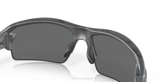 Oakley Lentile polarizate prizm negre, cadru din carbon mat hi res colecție flak 2.0 (low bridge fit) de înaltă rezoluție ochelari 620J876