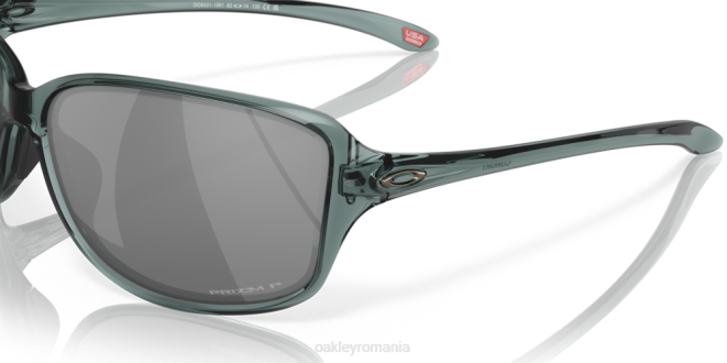 Oakley Lentile polarizate prizm negre, cadru negru cristal cohortă ochelari 620J460