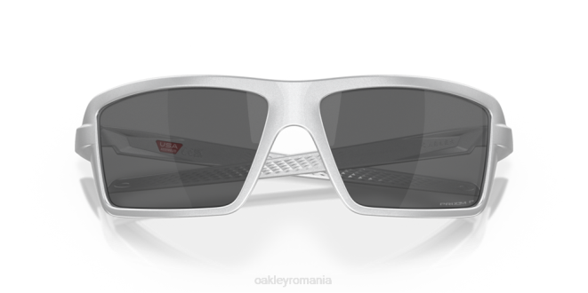 Oakley Lentile polarizate prizm negre, cadru x-silver cabluri colectia x-silver ochelari 620J676