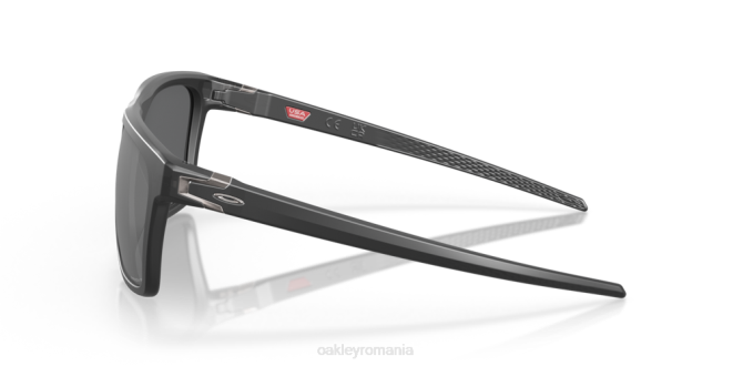 Oakley Lentile polarizate prizm negre, ramă de cerneală neagră mată leffingwell ochelari 620J183