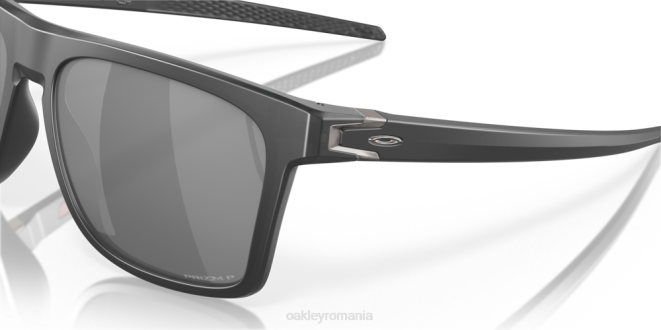 Oakley Lentile polarizate prizm negre, ramă de cerneală neagră mată leffingwell ochelari 620J183