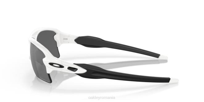 Oakley Lentile polarizate prizm negre, rama alba lustruita flak 2.0 xl ochelari 620J132
