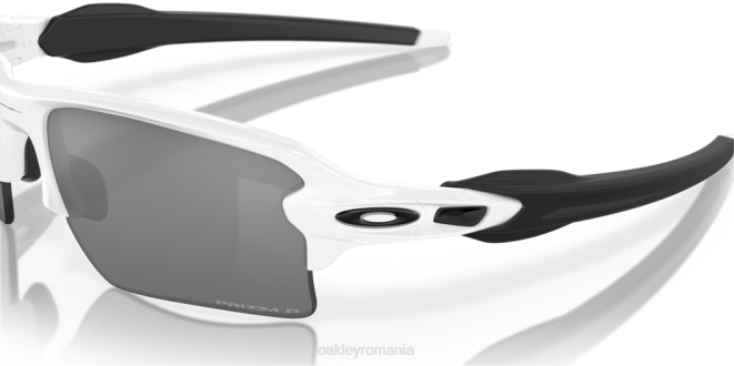Oakley Lentile polarizate prizm negre, rama alba lustruita flak 2.0 xl ochelari 620J132