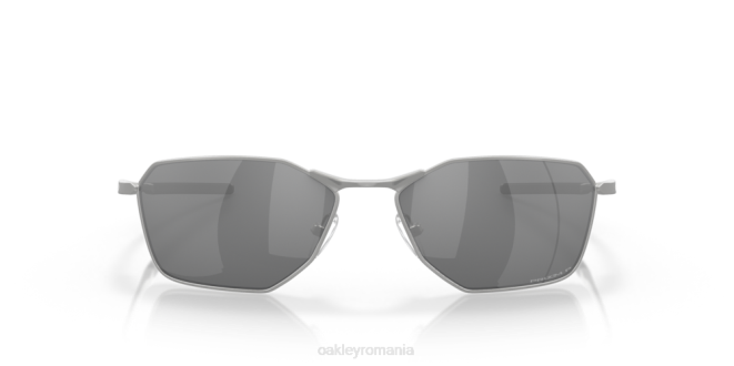 Oakley Lentile polarizate prizm negre, rama crom satinat savitar ochelari 620J541